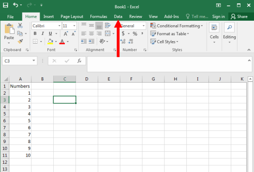 Descriptive Statistics in Excel - Figure 1
