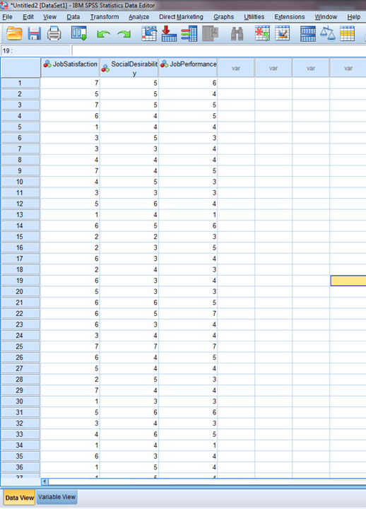 Regression in SPSS 1