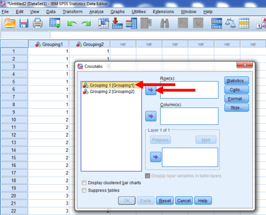 Chi-Square in SPSS 7