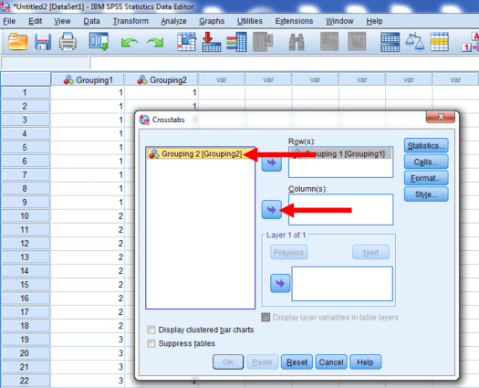 Chi-Square in SPSS 8
