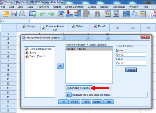 Dummy-Coded Regression in SPSS 14