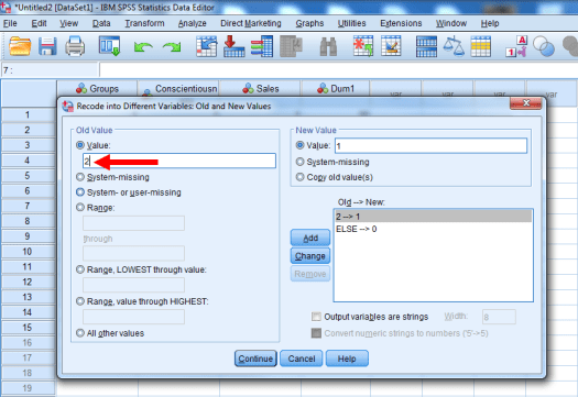 Dummy-Coded Regression in SPSS 15