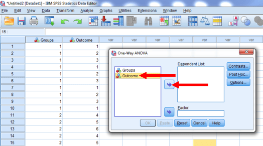 One-Way ANOVA in SPSS 3