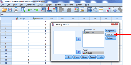 One-Way ANOVA in SPSS 5