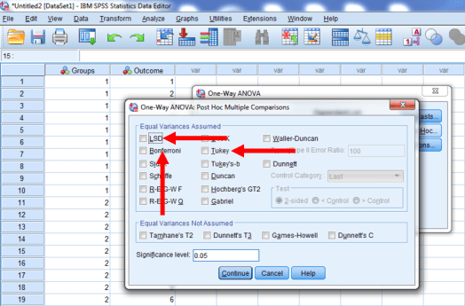 One-Way ANOVA in SPSS 6