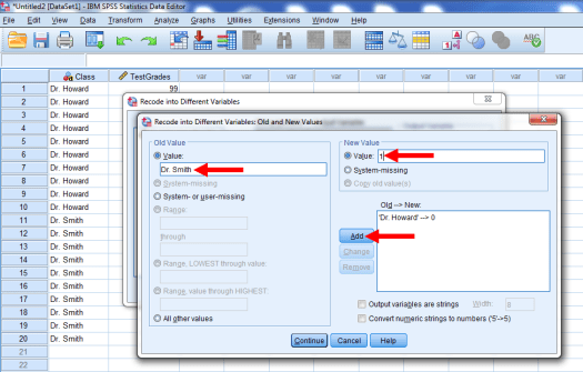Two-Sample T-Test in SPSS 10