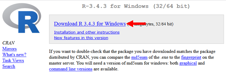 Downloading R for Windows – Dr. Matt C. Howard