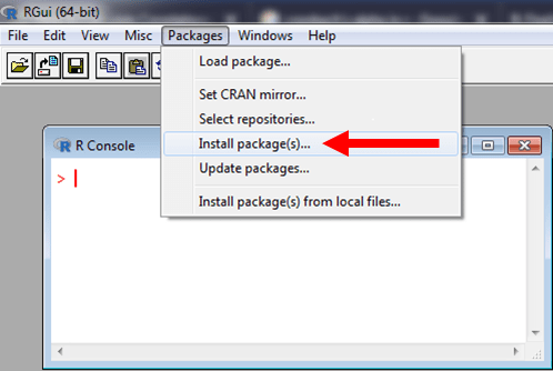 Installing Packages in R 1