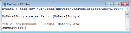 One-Way ANOVA in R 7