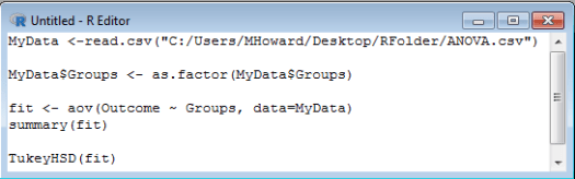 One-Way ANOVA in R 9