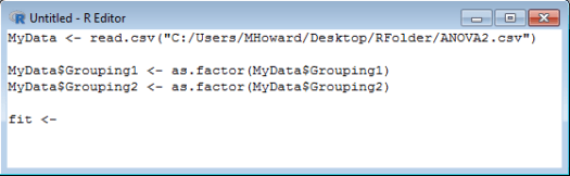Two Way ANOVA in R 4