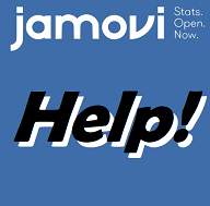 Jamovi Help