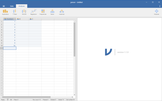Descriptive Statistics in Jamovi 1